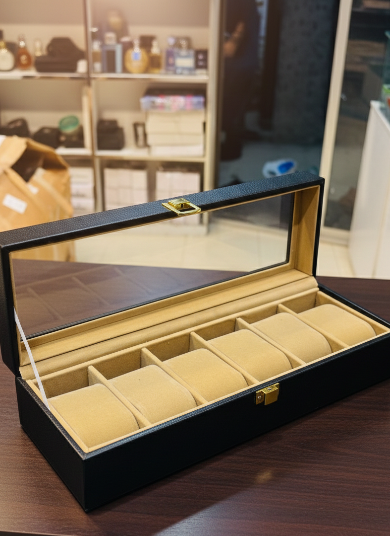 6 Slot Watch Box