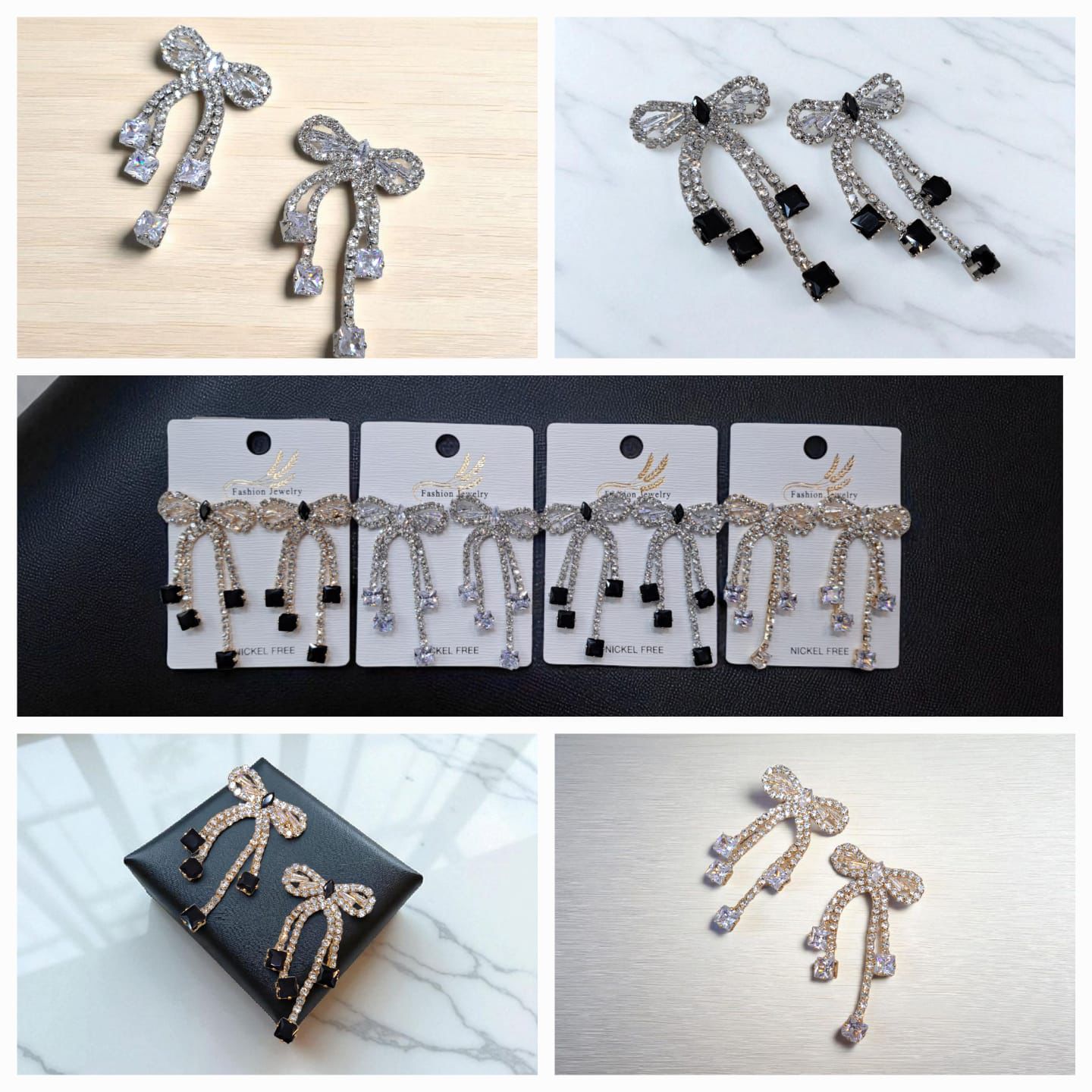 Elegant Long Earrings Collection
