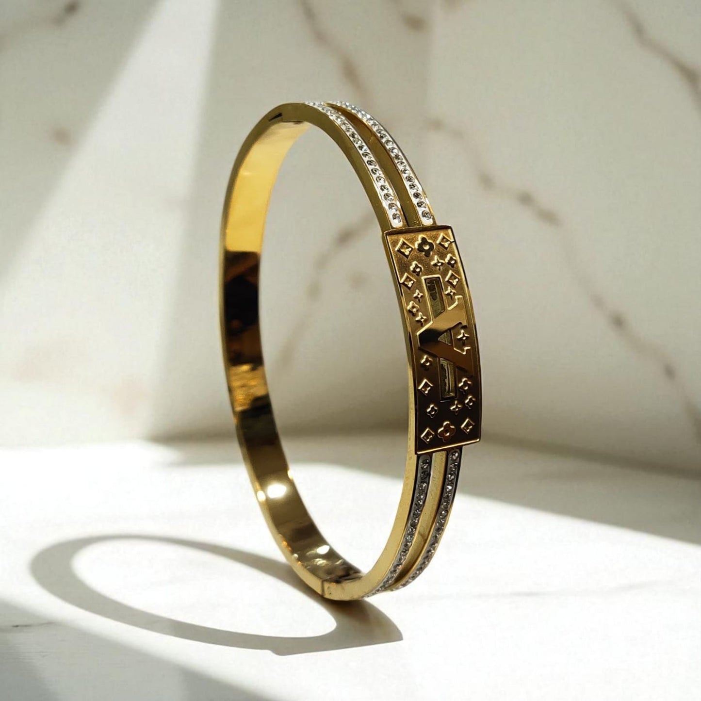 Engraved Elegance Bracelet