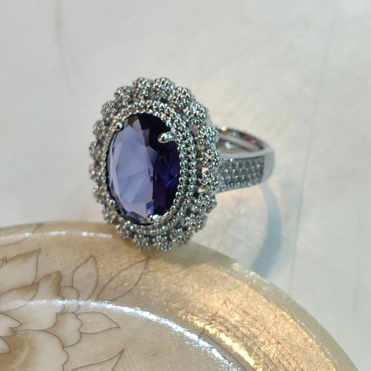 Silver Roundy Ring (Trio) -trendy jewellery for girls