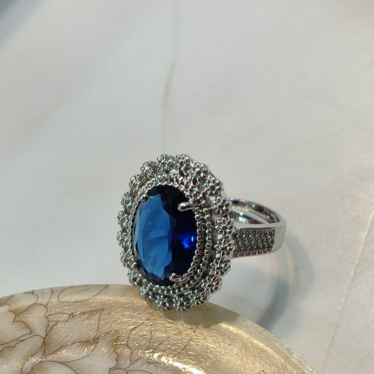 Silver Roundy Ring (Trio) -trendy jewellery for girls