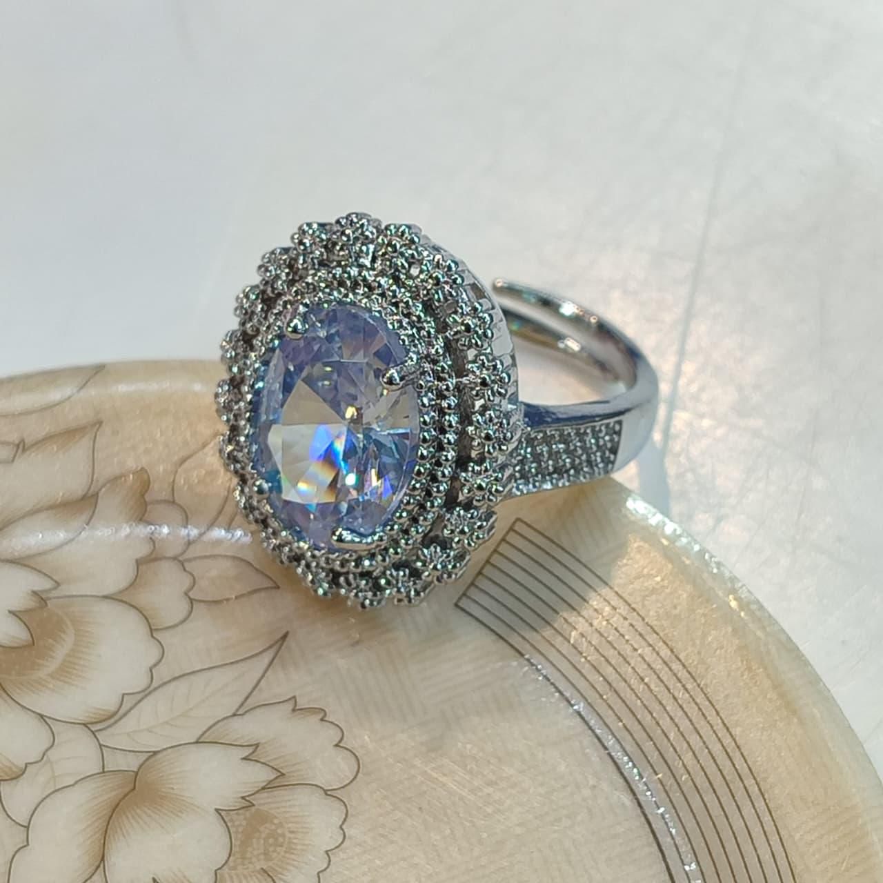 Silver Roundy Ring (Trio) -trendy jewellery for girls