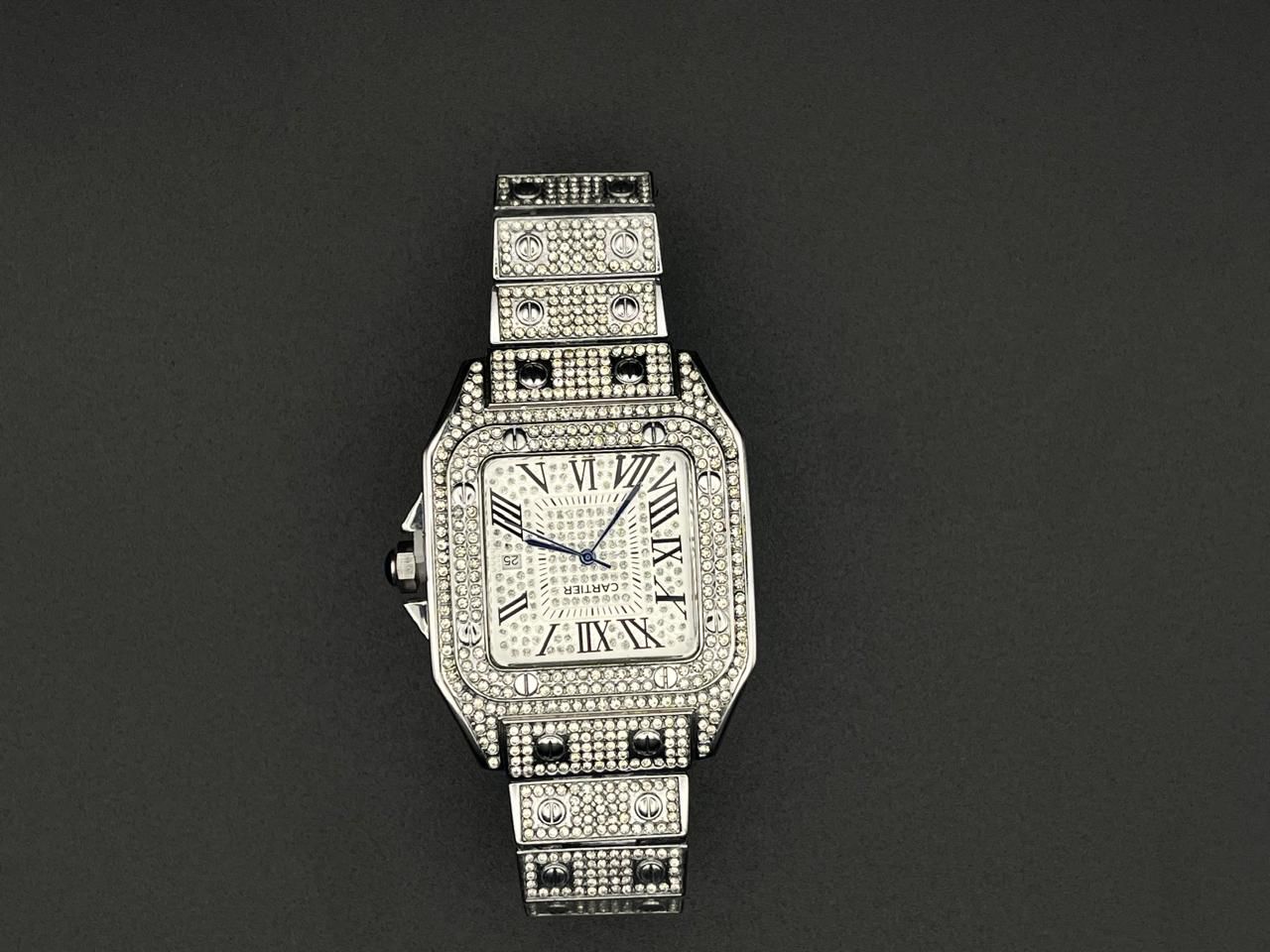 Cartier Iced Out Watch – Premium Quality in Pakistan