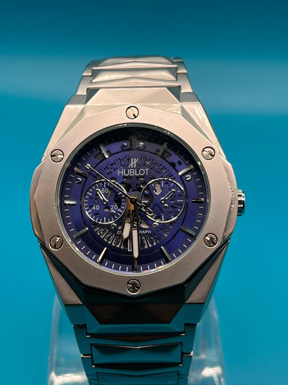 Hublot Skeleton dial -metal strap watches