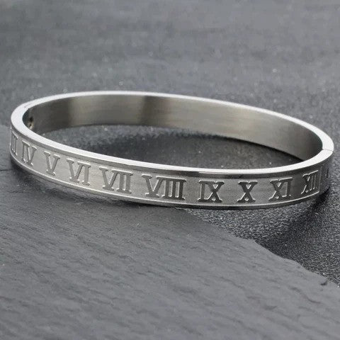 The Roman Numeral Bangle