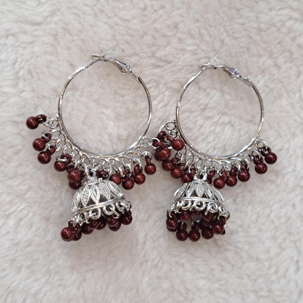 Jhumka Earings (Trio)-jewellery online shopping Pakistan