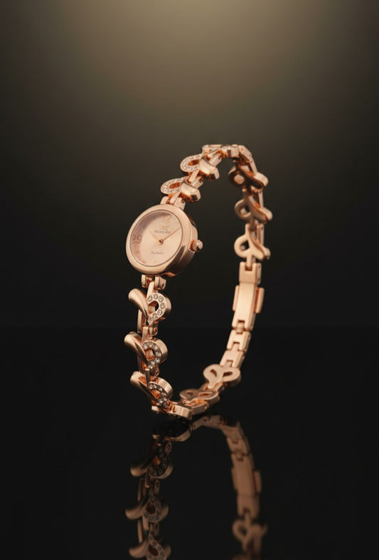 Rose Gold Bracelet Watch for Women | Simple & Dainty Design