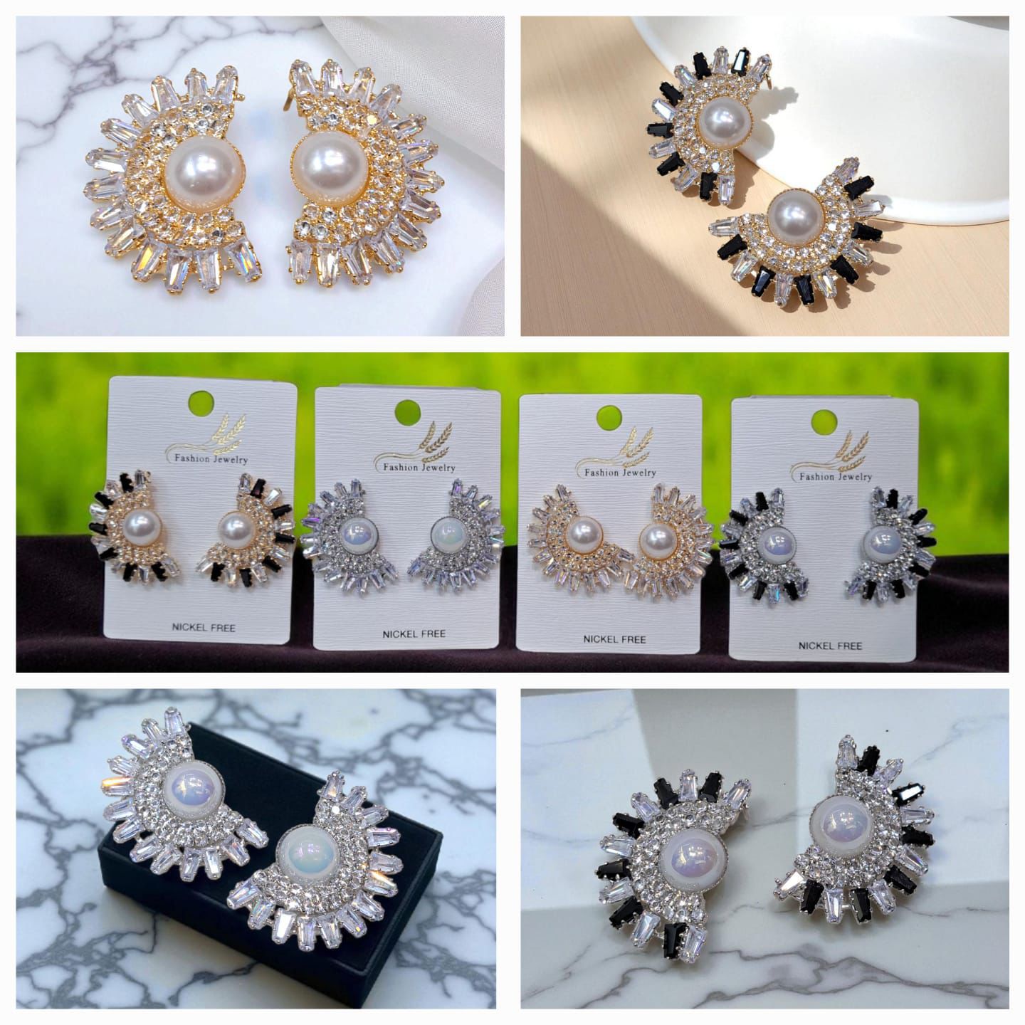 Elegant Long Earrings Collection