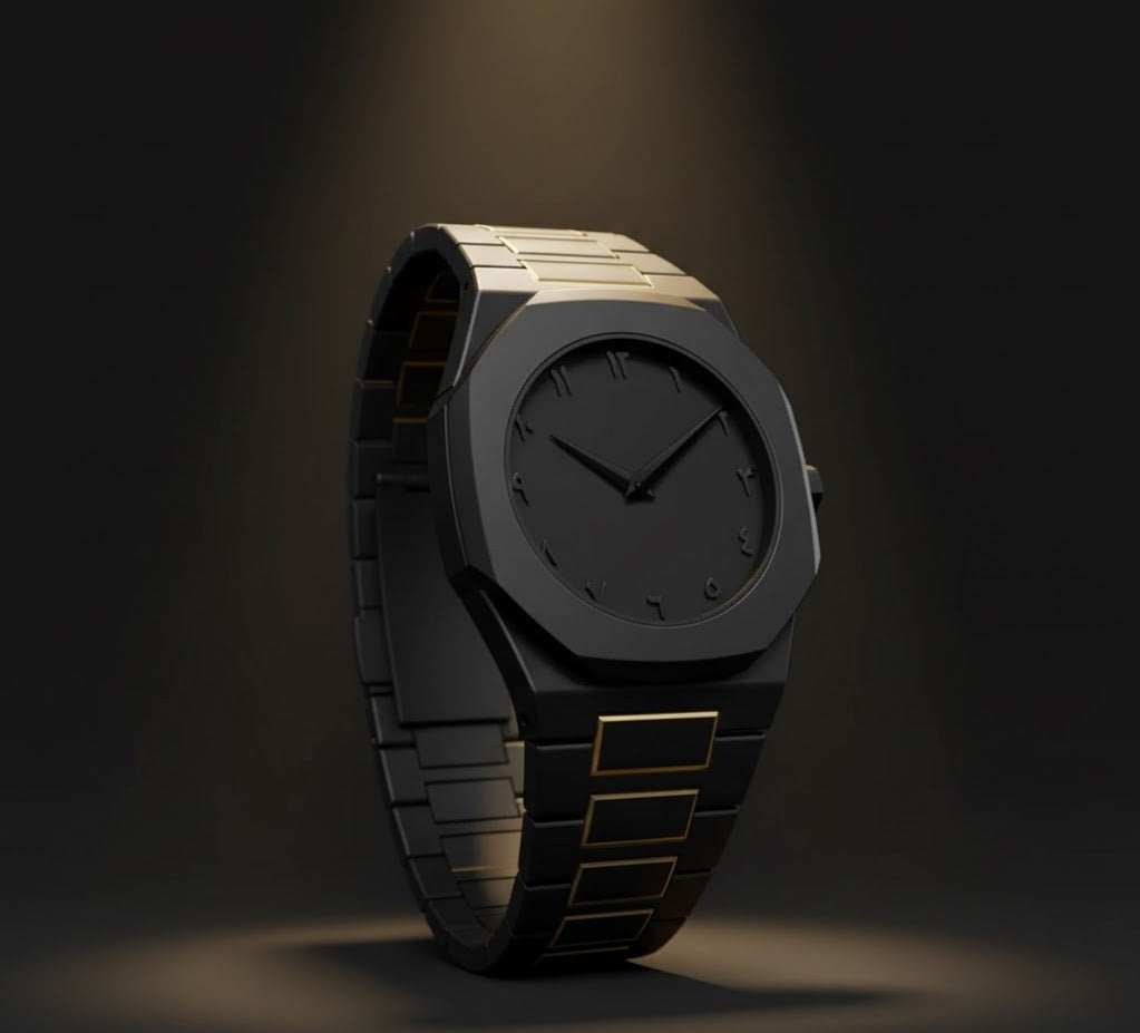 Arabic Aura carbon Fiber -budget men watches Pakistan