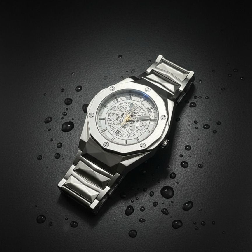 Hublot Skeleton dial -metal strap watches