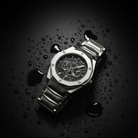 Hublot Skeleton dial -metal strap watches