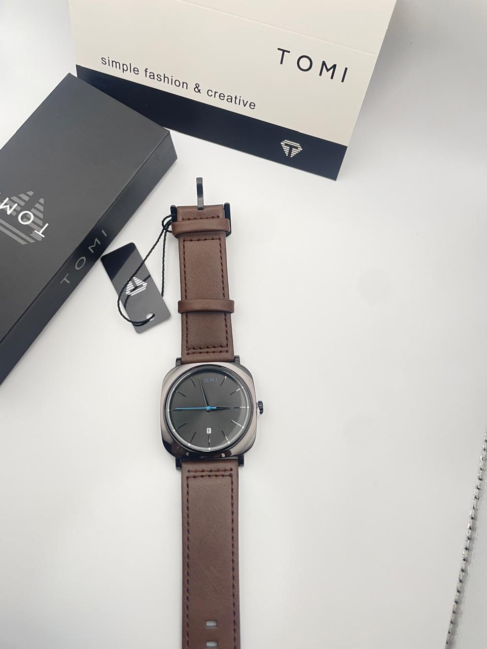 TOMI Men’s Stylish Analog Watch – Premium Stainless Steel | Best Price in Pakistan