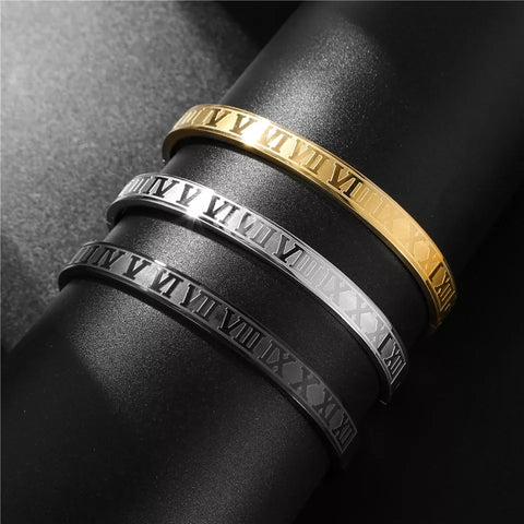 The Roman Numeral Bangle