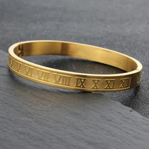 The Roman Numeral Bangle